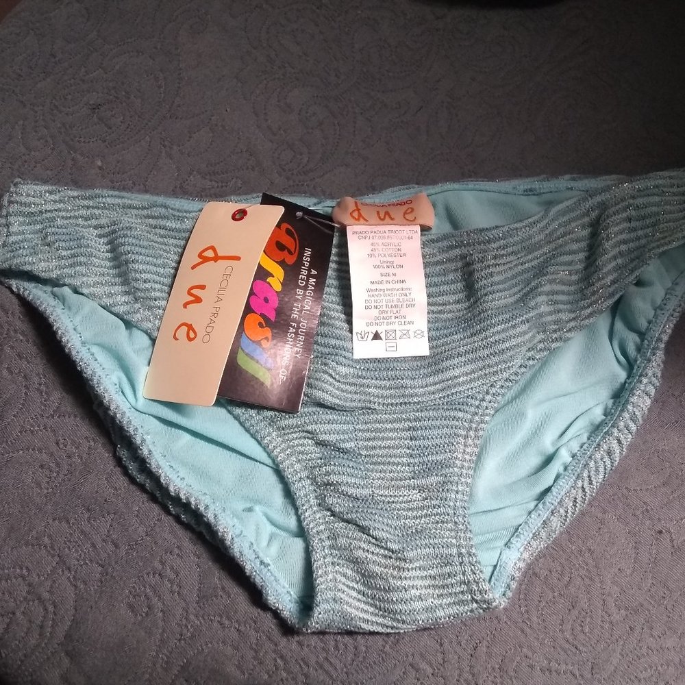 Cecilia Prado New Bikini Aqua M Bikini